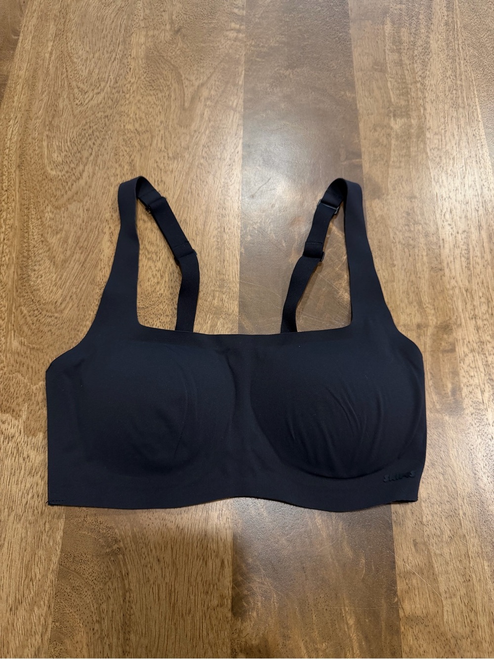 SKIMS Seamless Black Wireless Bra